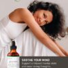 Etiqueta del producto Herbalogic Quiet Mind mezcla de hierbas naturales