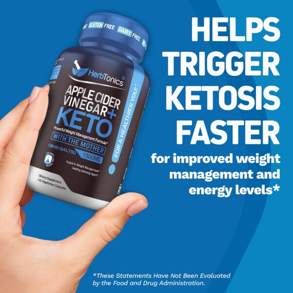 Etiqueta del producto Herbtonics con fórmula para limpieza de hígado y peso