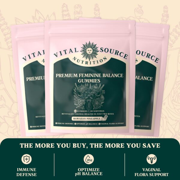 Etiqueta información nutricional gomitas mujeres