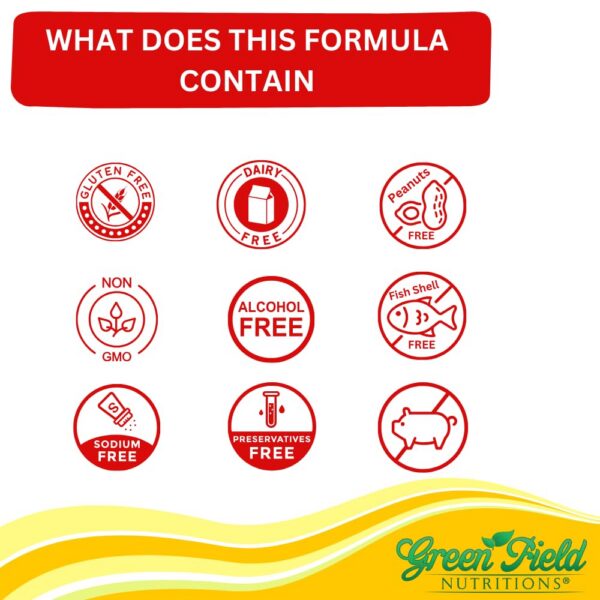 Etiqueta con información vitaminas B12 Halal sublinguales