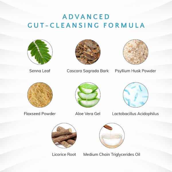 Etiqueta ingredientes cápsulas detox colon LA Cleanse