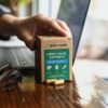 Etiqueta con ingredientes cápsulas melena de león Green Roads