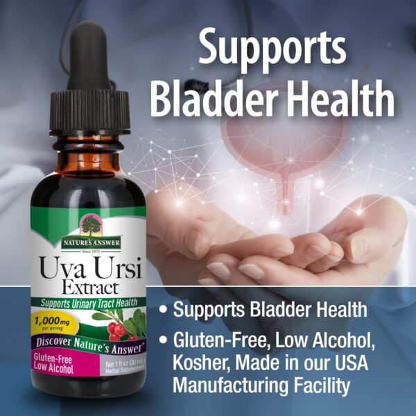 Etiqueta ingredientes gotas hoja uva ursi concentrado