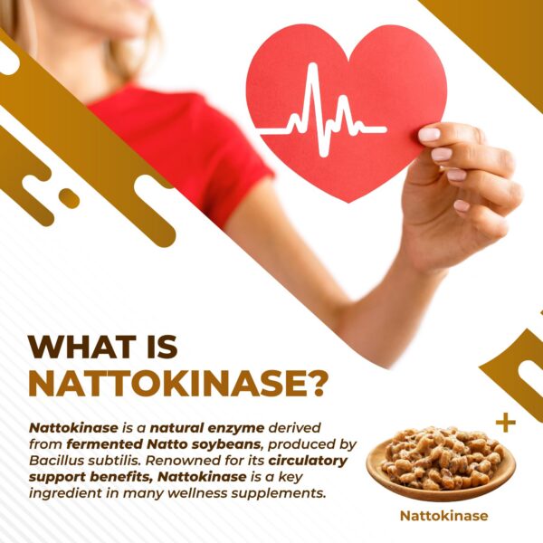 Etiqueta ingredientes Nattokinase 11 en 1 NURAFUSE