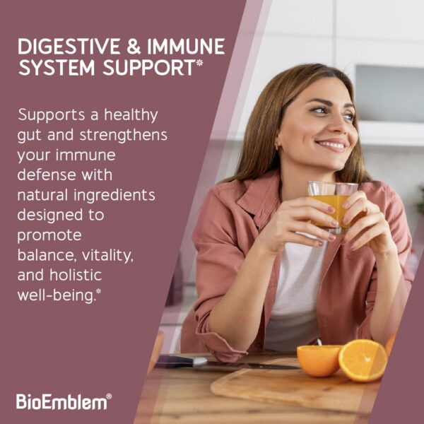 Etiqueta con ingredientes probióticos BioEmblem 11 cepas