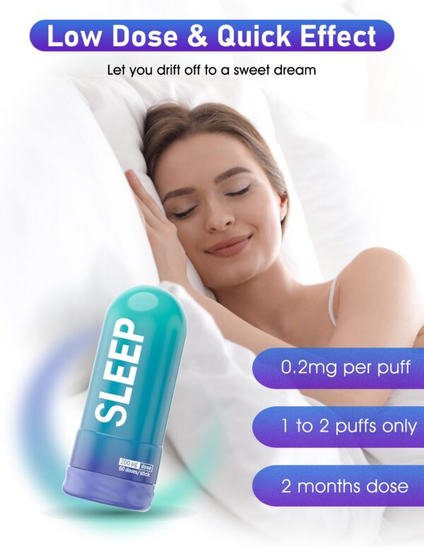 Etiqueta INHALEVITA melatonina calidad descanso