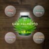 Etiqueta INNERVISNUTRITION Saw Palmetto 450mg 120 cápsulas