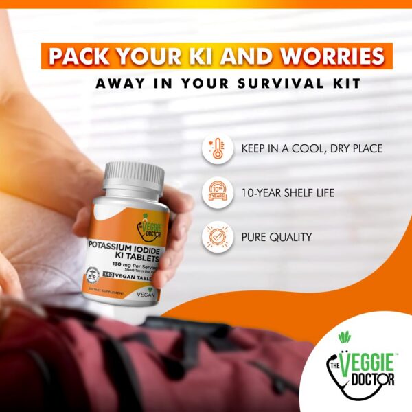 Etiqueta del producto ioduro de potasio