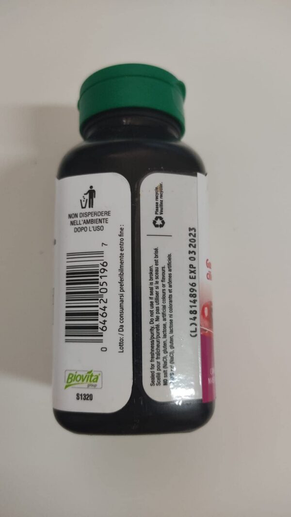 Etiqueta producto Jamieson vitamina C + D para absorción y salud