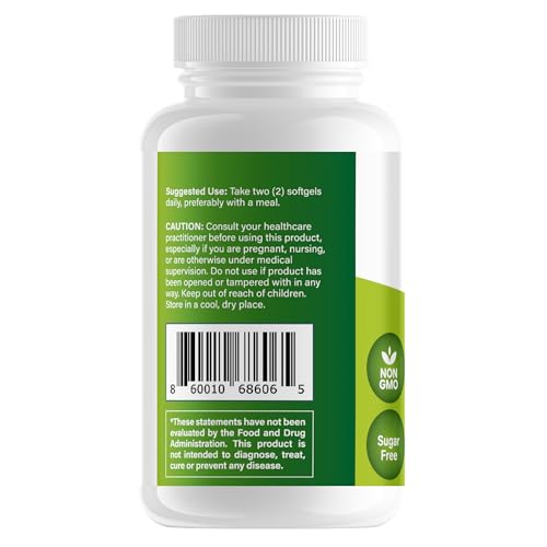 Etiqueta del producto krill oil