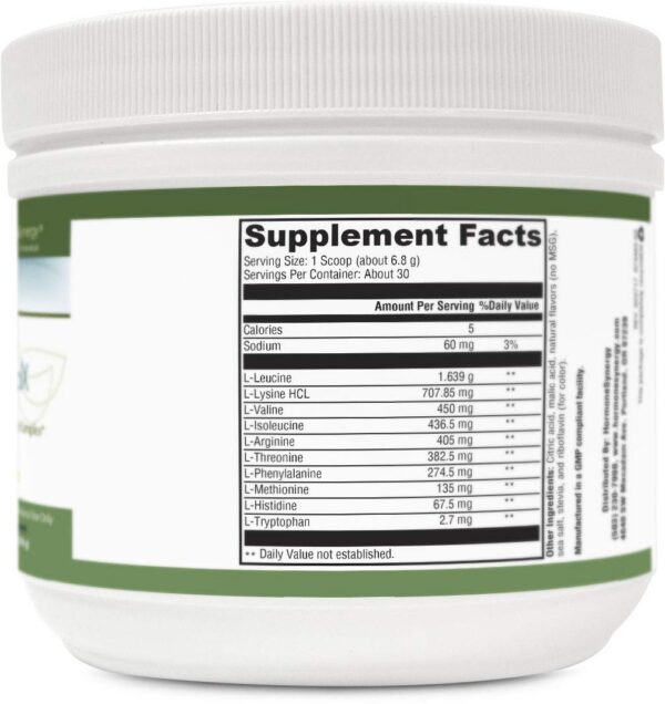 Etiqueta lateral de AnaBolX HormoneSynergy