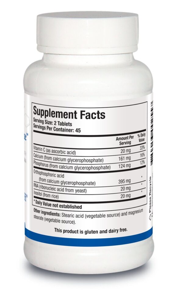 Version 1.0.0 Etiqueta lateral de Biotics Research