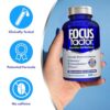 Version 1.0.0 Etiqueta lateral de Focus Factor con ingredientes