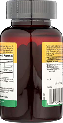 Etiqueta lateral gomitas Vitamin B12 Country Life