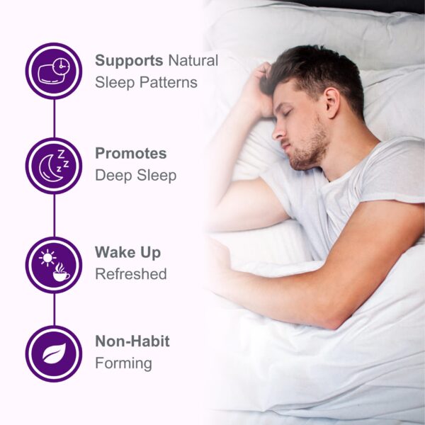 Version 1.0.0 Etiqueta Life Happns Do Not Disturb suplemento sueño