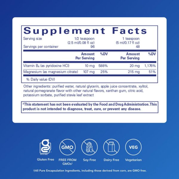 Version 1.0.0 Etiqueta Magnesio líquido Pure Encapsulations