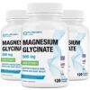 Version 1.0.0 Etiqueta de Magnesium Glycinate 500 mg cápsulas vegetarianas