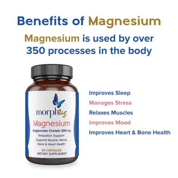 Etiqueta de Morphus Bisglicinato de Magnesio