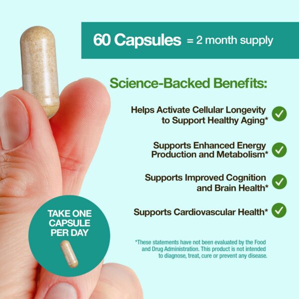 Etiqueta del producto NAD+