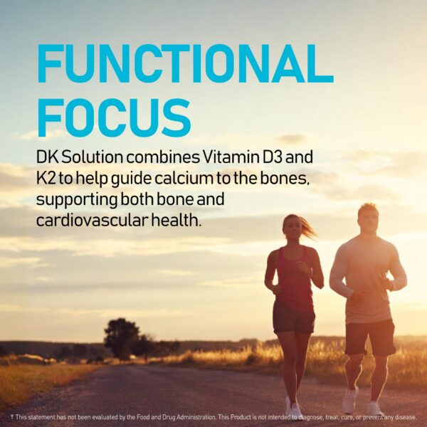 Etiqueta del producto NANOWELL DK Solution Vitamina D3 y K