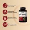 Etiqueta del producto NatureBell Ginseng rojo coreano