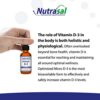 Etiqueta Nutrasal Micro D3 Vitamina D 3 gotas lujo