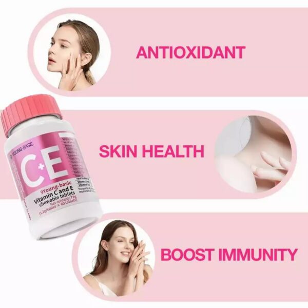 Version 1.0.0 Etiqueta nutricional de 9 YOUNG-BASIC Vitamina C y E