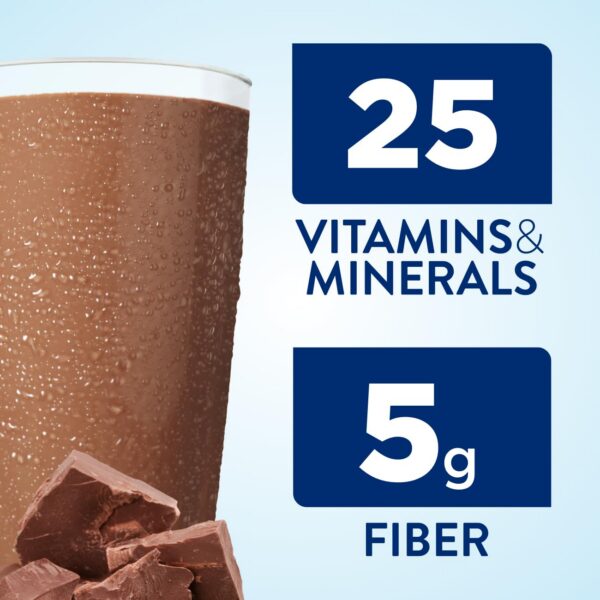 Etiqueta nutricional batidos veganos Ensure chocolate