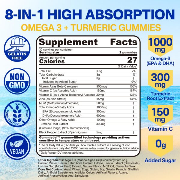 Gomitas Nextdia con enzimas digestivas y omega-3 vegano