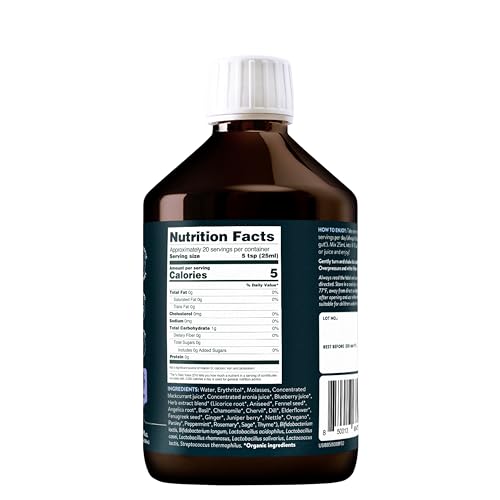 Etiqueta Nuzest Inner Biome Blend suplemento microbioma