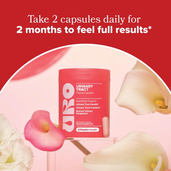 Etiqueta O Positiv URO suplemento mujeres salud urinaria