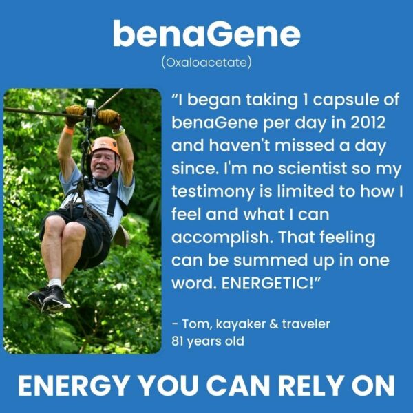 Etiqueta de Suplemento de Oxaloacetato Benagene