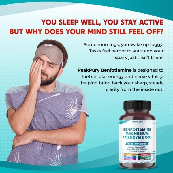 Etiqueta PeakPury Benfotiamina