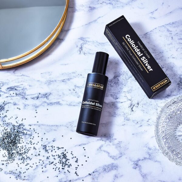 Version 1.0.0 Etiqueta del producto True Colloidal Silver Vital Gold