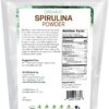 Version 1.0.0 Etiqueta del producto polvo de espirulina orgánica Z Natural Foods