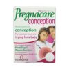 Etiqueta Pregnacare Conception 30 cápsulas paquete 4 Vitabiotic