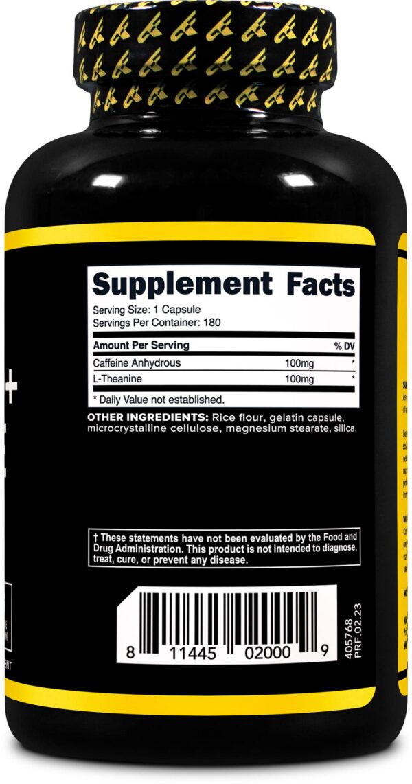 Etiqueta Primaforce Café con L-Teanina energética