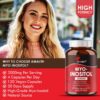 Etiqueta producto AMALTH Myo-Inositol 120 cápsulas suplemento