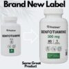 etiqueta producto benfotiamina pristiñe vitamina b1 300mg