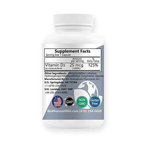 Version 1.0.0 Etiqueta producto BioInnovations Vitamin D3 1000 UI