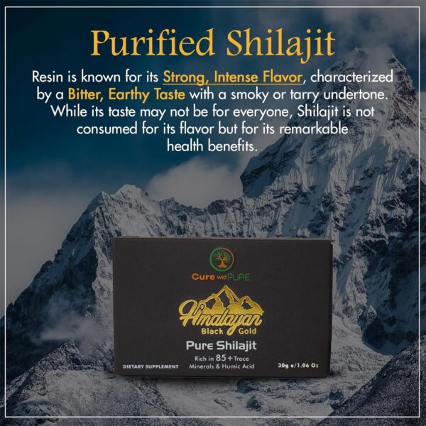 Version 1.0.0 Etiqueta del producto Cure wid Pure resina shilajit himalaya