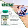 Lado etiqueta producto Essiac Gold AHCC