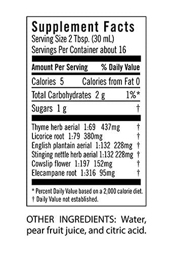 Etiqueta producto Flora Respir-Essence para pulmones