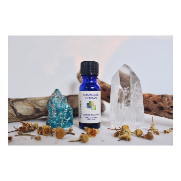 Etiqueta del producto manzanilla WYNDMERE NATURALS