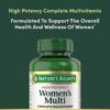 Version 1.0.0 Etiqueta producto multivitamínico mujeres alta potencia