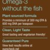 Etiqueta frontal del producto Omega-3 vegetal Nature's Way NutraVege