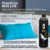 Etiqueta de producto OmniTrim Nite Lite fórmula nocturna