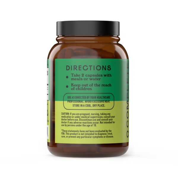 Etiqueta del producto papaya verde orgánica