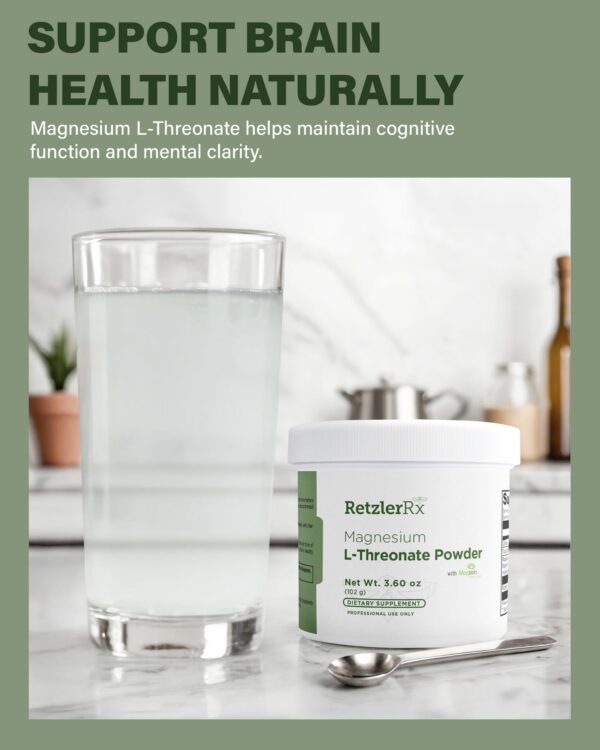 Etiqueta del producto RetzlerRx Magtein