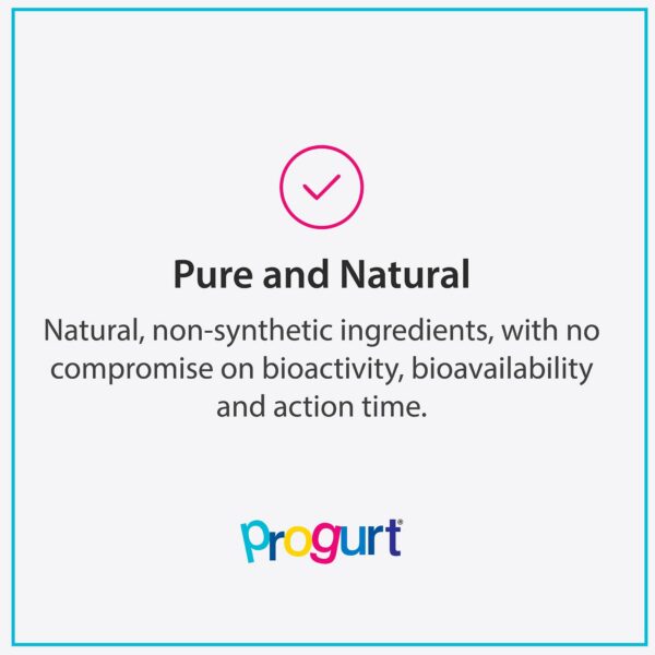 Version 1.0.0 Etiqueta del producto PROGURT sachets